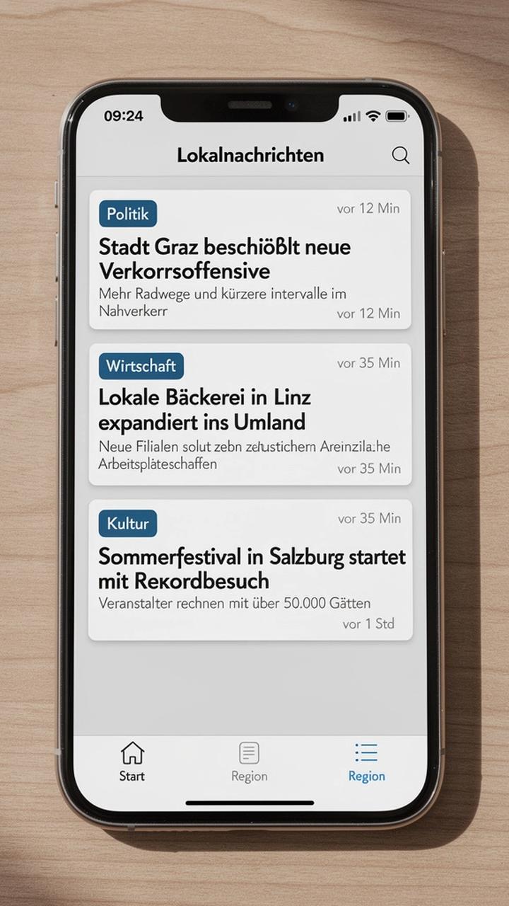 Feed-Ansicht mit lokalen Updates
